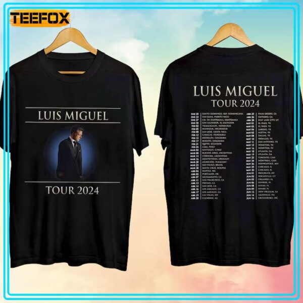 Luis Miguel Tour 2024 Unisex T Shirt