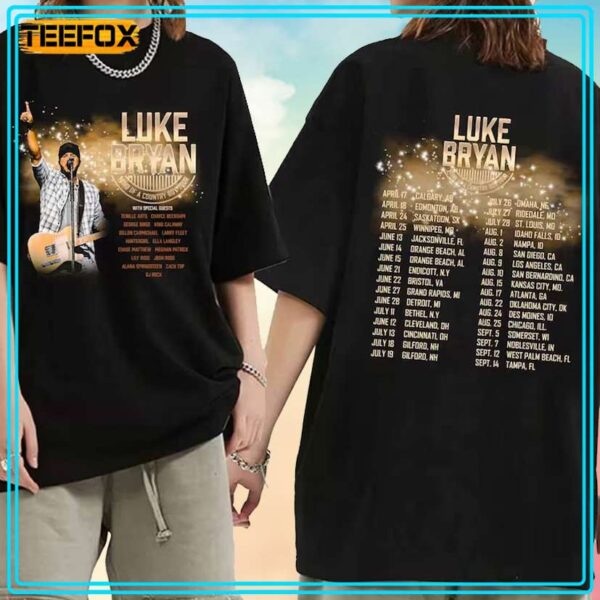 Luke Bryan Mind Of A Country Boy Tour 2024 Concert T Shirt