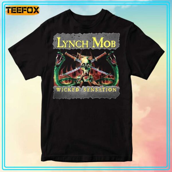 Lynch Mob Wicked Sensation 1990 T Shirt