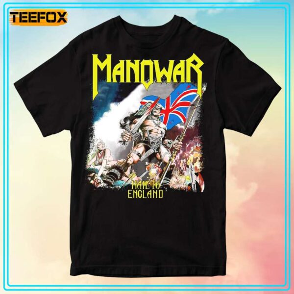 Manowar Hail to England 1984 T Shirt