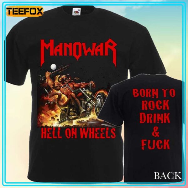 Manowar Hell on Wheels Unisex T Shirt