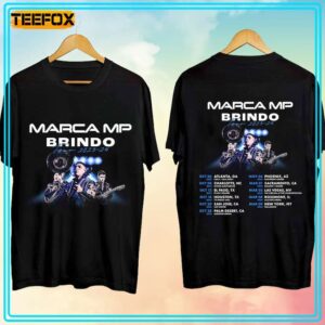 Marca MP Brindo Tour 2023 2024 Concert T Shirt