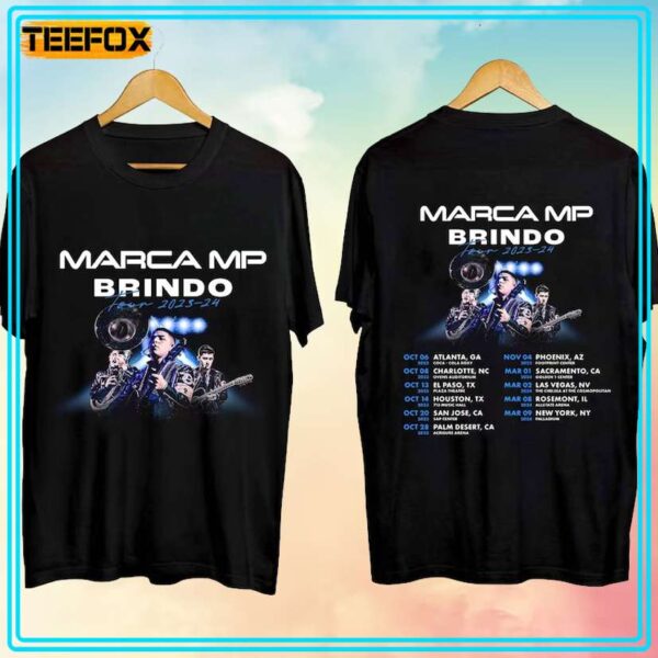 Marca MP Brindo Tour 2023 2024 Concert T Shirt