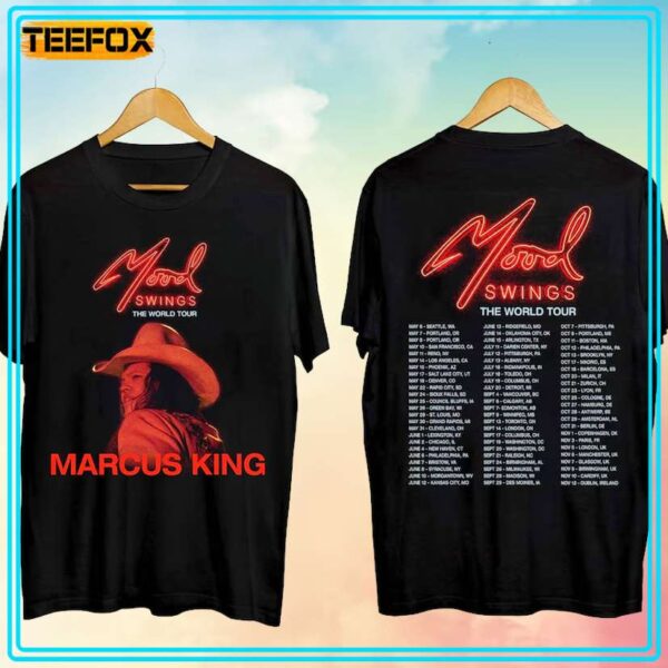 Marcus King Mood Swings The World Tour 2024 T Shirt 1710313772