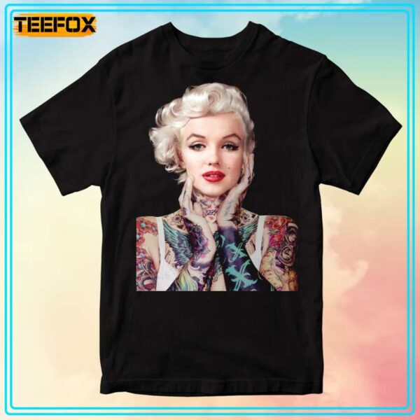 Marilyn Monroe Tattoos Unisex T Shirt