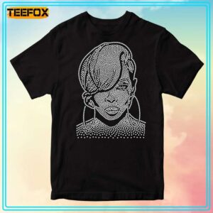 Mary J Blige Rhinestone Unisex T Shirt