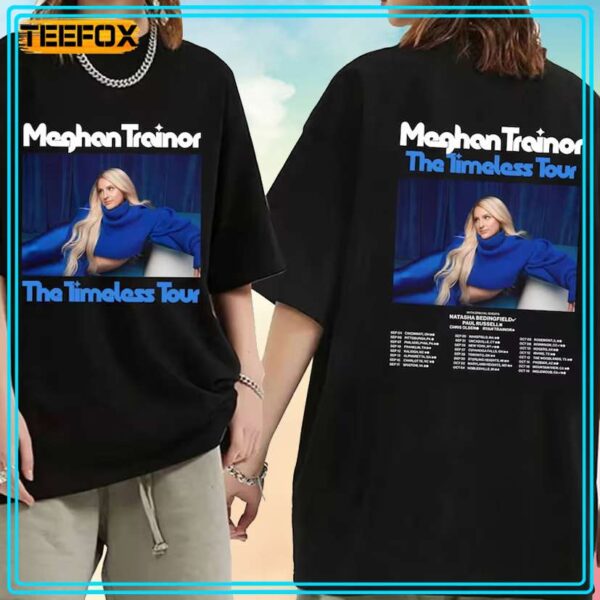Meghan Trainor The Timeless Tour 2024 Concert Unisex T Shirt