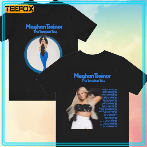 Meghan Trainor The Timeless Tour Dates 2024 T Shirt