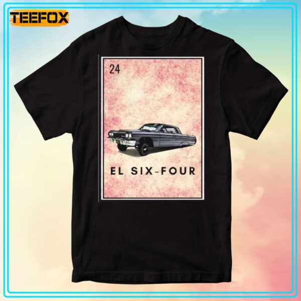 Mexican Loteria El Six Four T Shirt