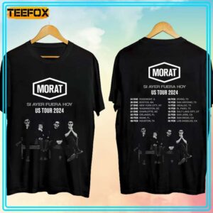 Morat Si Ayer Fuera Hoy US Tour 2024 Concert T Shirt