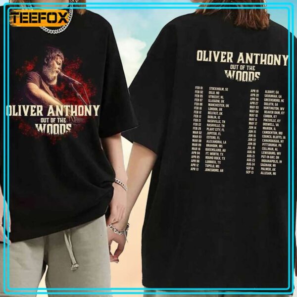 Oliver Anthony Out Of The Woods Tour 2024 Unisex T Shirt