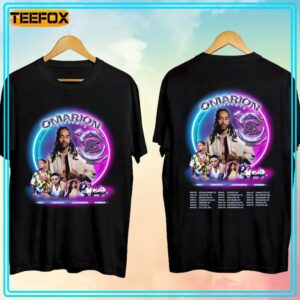 Omarion The Vbz On Vbz Tour 2024 Concert T Shirt