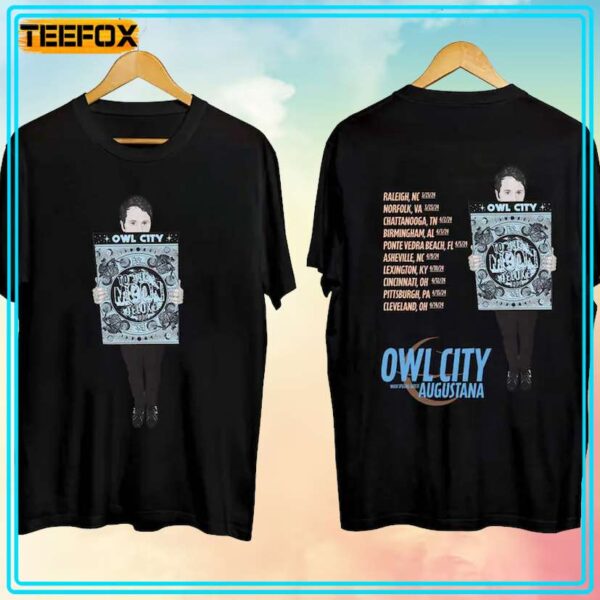 Owl City To The Moon Tour 2024 Concert T Shirt