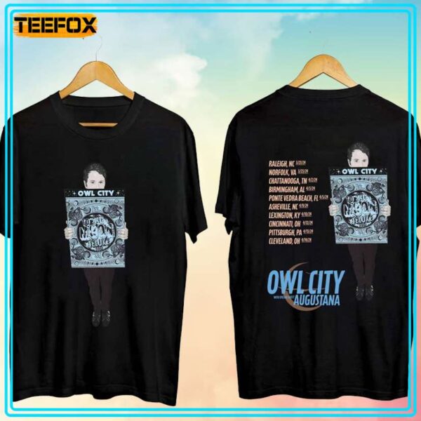 Owl City To The Moon Tour 2024 Unisex T Shirt