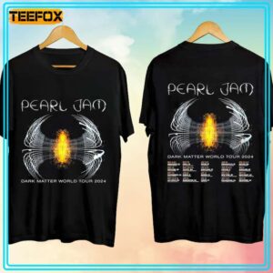 Pearl Jam Dark Matter World Tour 2024 Concert T Shirt