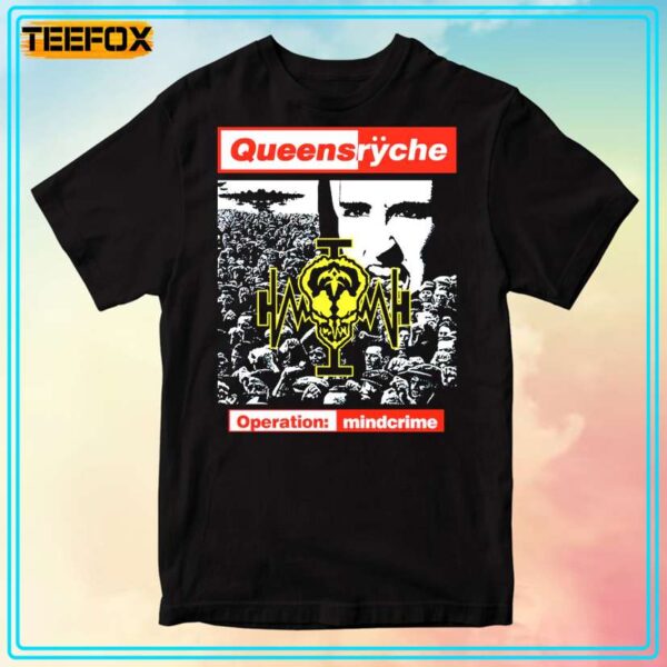Queensryche Operation Mindcrime 1988 Unisex T Shirt