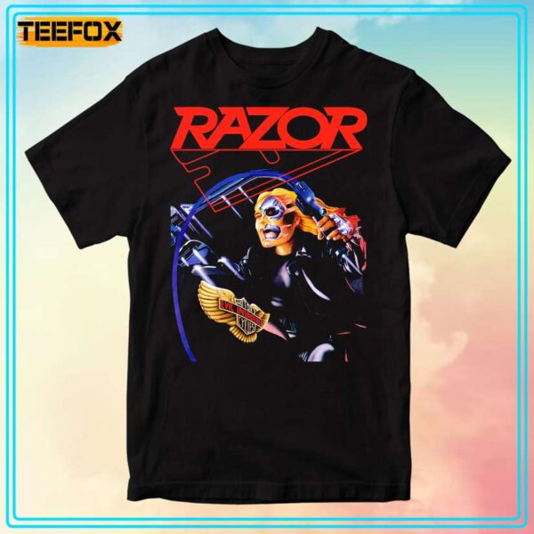Razor Evil Invaders 1985 T Shirt