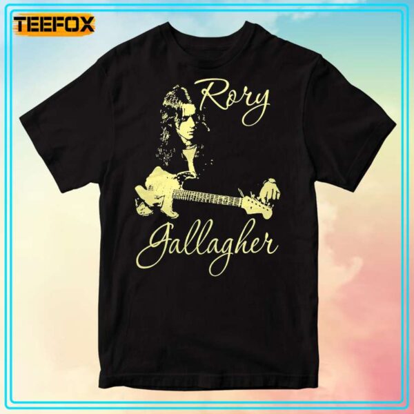 Rory Gallagher Mr BLues Jazz Legend T Shirt