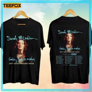 Sarah McLachlan Fumbling Towards Ecstasy 30th Anniversary Tour 2024 T Shirt