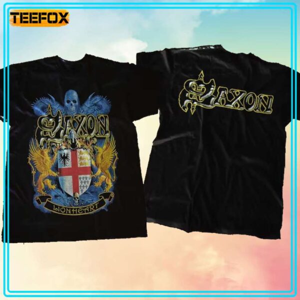 Saxon Lionheart Album Unisex T Shirt
