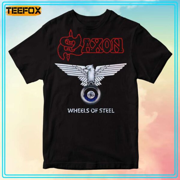 Saxon Wheels of Steel 1980 T Shirt
