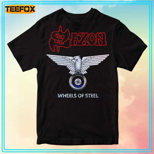 Saxon Wheels of Steel 1980 Unisex T Shirt