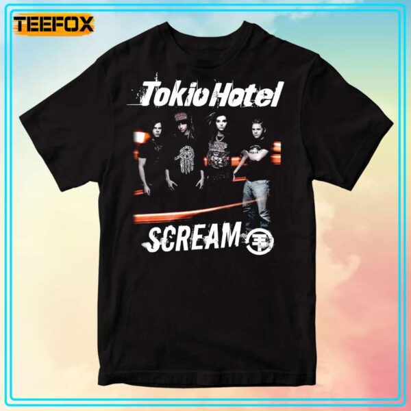 Scream Tokio Hotel Music T Shirt