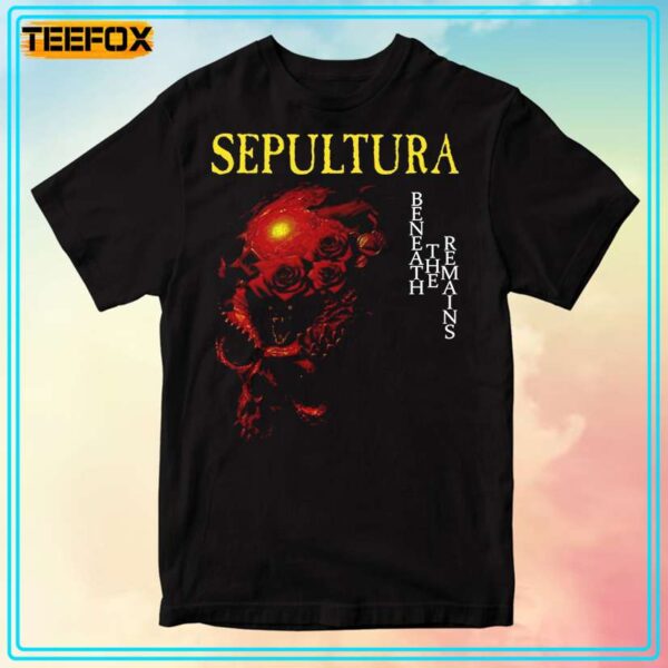 Sepultura Beneath the Remains 1989 T Shirt