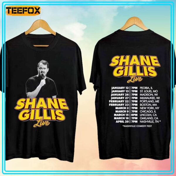 Shane Gillis Live Tour 2024 T Shirt
