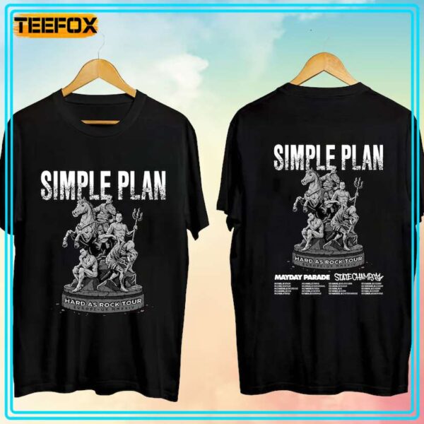 Simple Plan Mayday Parade Tour 2024 T Shirt