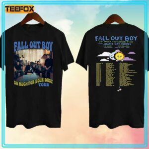 So Much For 2our Dust Tour 2024 Fall Out Boy T Shirt