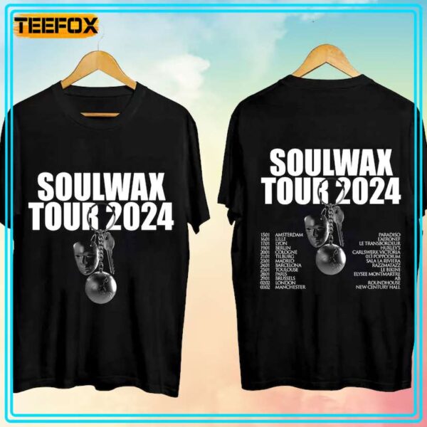 Soulwax Tour 2024 Concert T Shirt