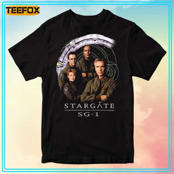 Stargate Cast and Gate SG1 T Shirt