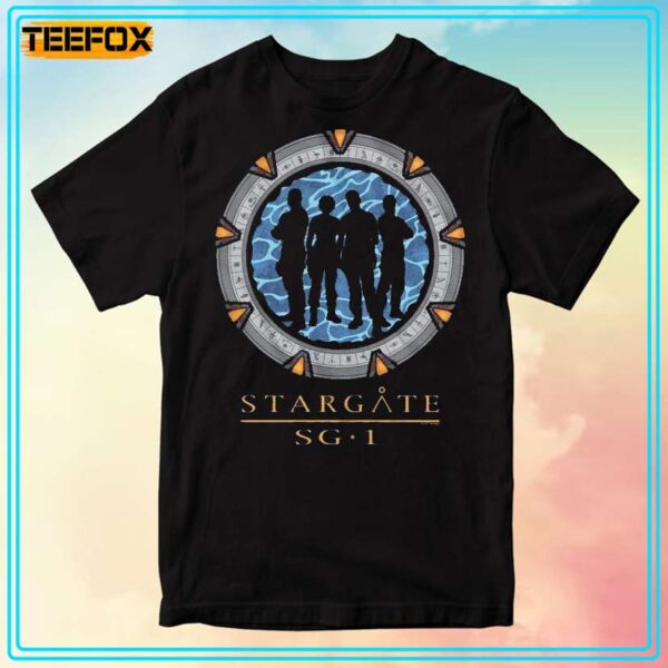 Stargate Silhouette Circle Logo T Shirt