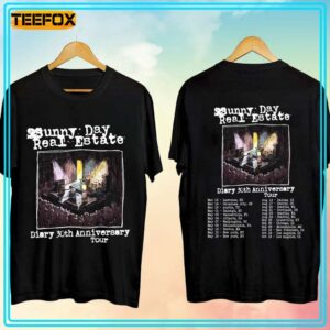 Sunny Day Real Estate 30th Anniversary Tour 2024 Concert T Shirt