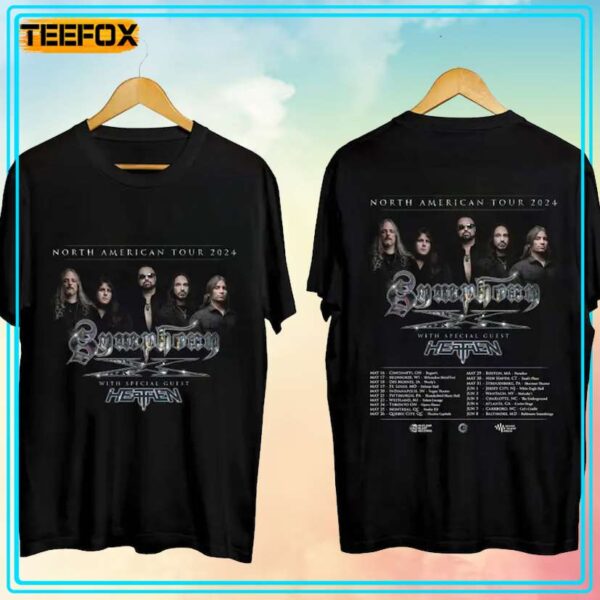 Symphony X Tour 2024 Concert T Shirt