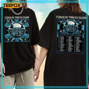Tedeschi Trucks Band Deuces Wild North American Tour 2024 T Shirt