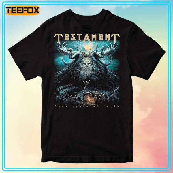Testament Dark Roots of Earth 2012 T Shirt