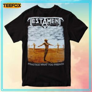 Testament Practice What You Preach 1989 T Shirt