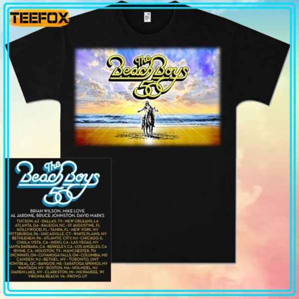 The Beach Boys 50th Anniversary T Shirt