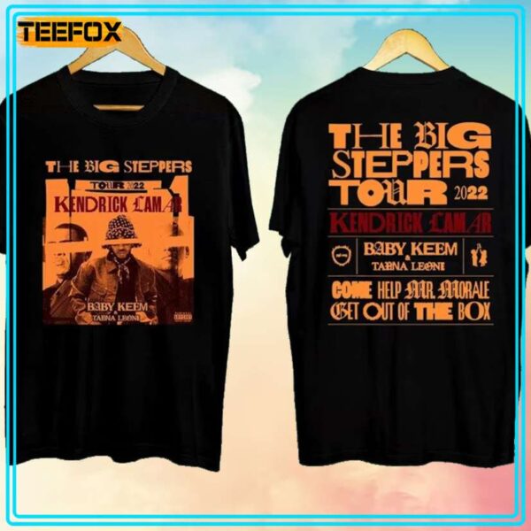 The Big Steppers Tour Oklama 2022 Kendrick Lamar T Shirt