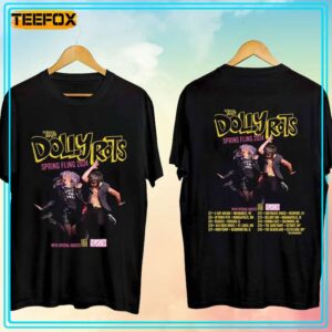 The Dollyrots Spring Fling Tour 2024 Concert T Shirt