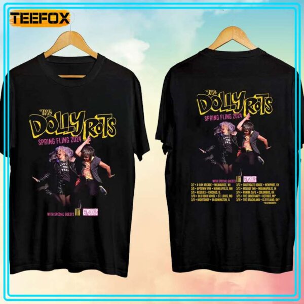 The Dollyrots Spring Fling Tour 2024 Unisex T Shirt