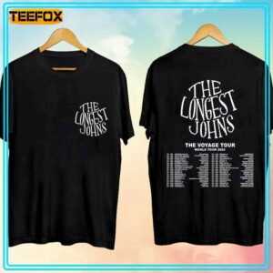 The Longest Johns The Voyage Tour 2024 T Shirt