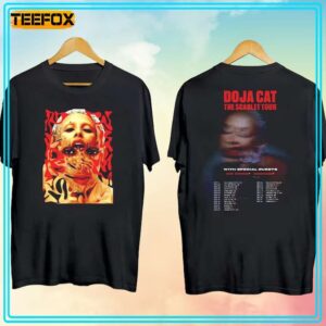 The Scarlet Tour 2023 Doja Cat Unisex T Shirt