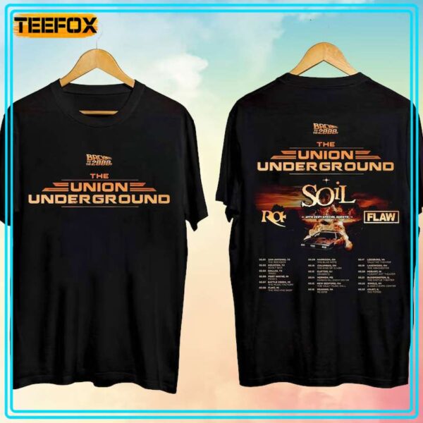 Union Underground Back To The 2000s Tour 2024 T Shirt