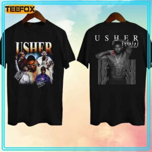 Usher Past Present Future Tour Concert 2024 T Shirt