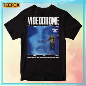 Videodrome Movie Shirt 1983 David Cronenberg Debbie Harry James Woods T Shirt