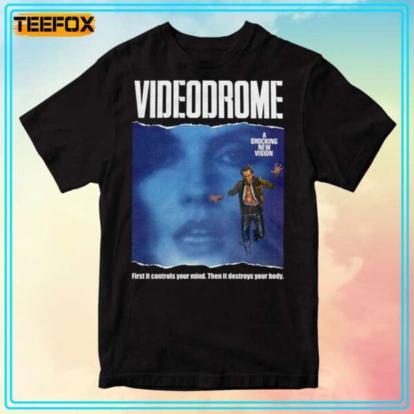 Videodrome Movie Shirt 1983 David Cronenberg Debbie Harry James Woods T Shirt