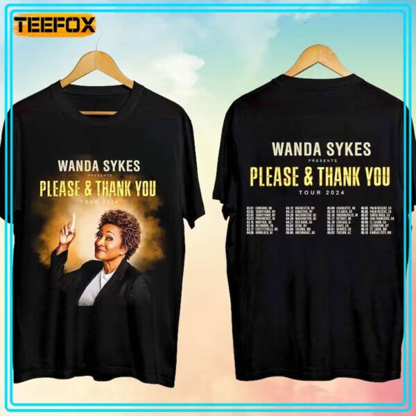 Wanda Sykes Please Thank You Tour 2024 T Shirt